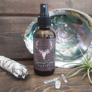 Lavender + Sage Energy Healing Smudge Mist