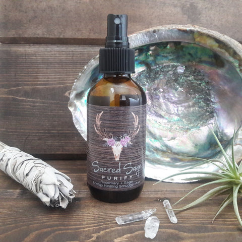 Rosemary + Sage Energy Healing Smudge Mist