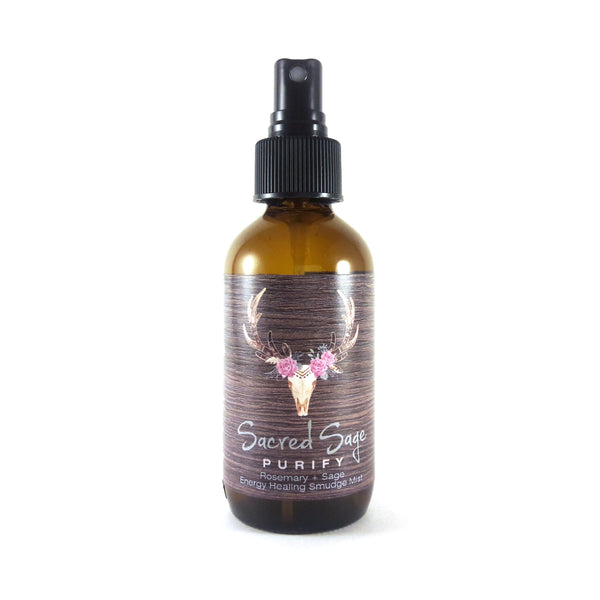 Rosemary + Sage Energy Healing Smudge Mist