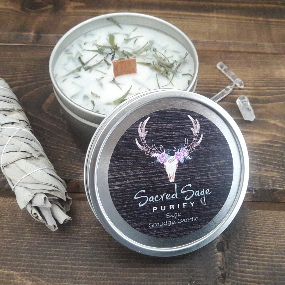 Sage Smudge Candle